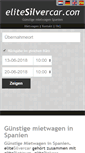 Mobile Screenshot of elitesilvercar.com